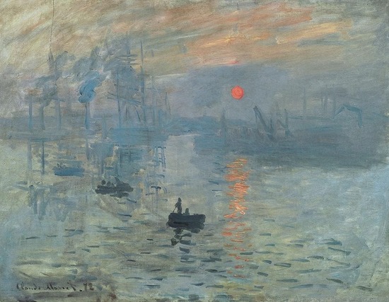 Impression, soleil levant - Claude Monet