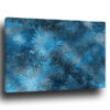 Tableau Abstrait Bleu Et Gris