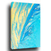Tableau Abstrait Bleu Et Jaune