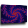 Tableau Abstrait Bleu Rouge