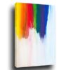 Tableau Abstrait Moderne Multicolore