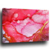 Tableau Abstrait Moderne Rose