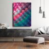 Tableau Abstrait Pas Cher au mur