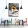 Tableau Contemporain Salle À Manger au mur