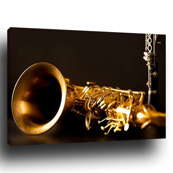 Tableau Contemporain Saxophone