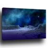 Tableau Contemporain Vert Bleu