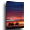 Tableau Coucher De Soleil Et Palmier