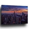 Tableau Coucher De Soleil New York