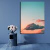 Tableau Coucher De Soleil Nuage au mur