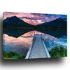 Tableau Coucher De Soleil Ponton