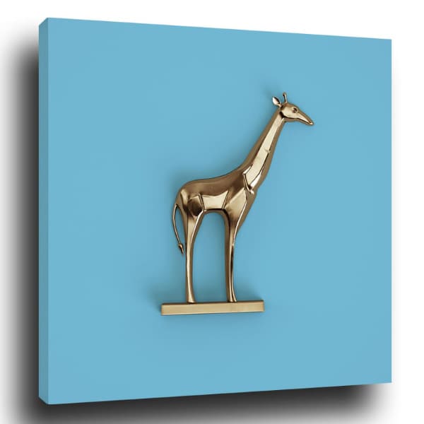 Tableau Girafe 3D