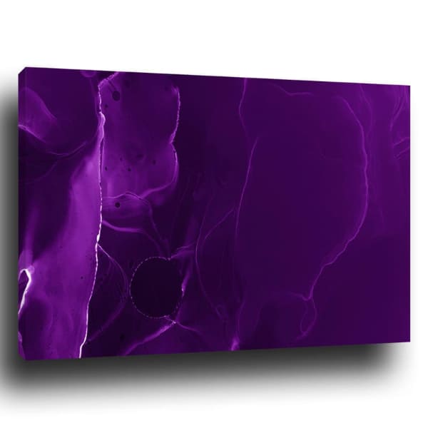 Tableau Moderne Abstrait Violet