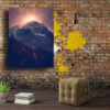 Tableau Montagne Design au mur