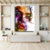 Tableau Pop Art Abstrait au mur