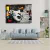 Tableau Street Art Graffiti au mur