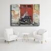 Tableau Street Art Original au mur