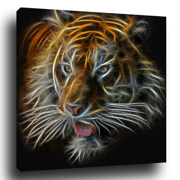 Tableau Tigre 3D