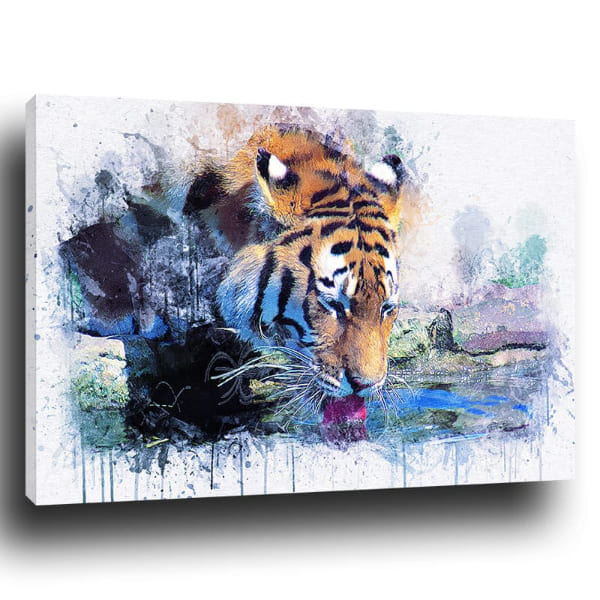 Tableau Tigre Peinture