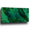Tableau Vert Abstrait