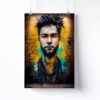 Tableau Street Art Visage Version Affiche Photo Imprimée