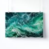 Tableau Vert Et Blanc – Image 3