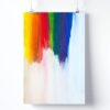 Tableau Abstrait Moderne Multicolore – Image 3