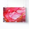 Tableau Abstrait Moderne Rose – Image 3
