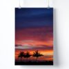 Tableau Coucher De Soleil Et Palmier – Image 3