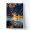 Tableau Coucher De Soleil Pas Cher – Image 3