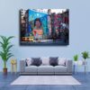Tableau Street Art Grande Taille au mur