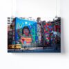 Tableau Street Art Grande Taille Version Affiche Photo Imprimée