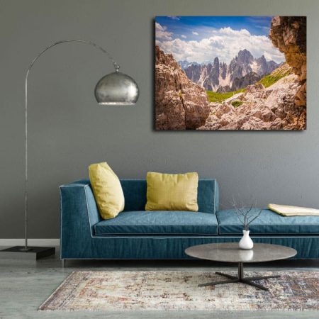 Tableau Montagne Été au mur