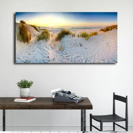 Tableau Plage Sable au mur