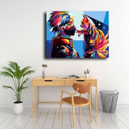 Tableau Pop Art Sur Toile au mur